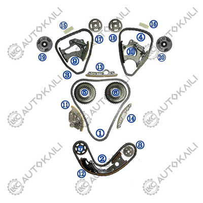 Bộ chuỗi thời gian cho AUDI VW Touareg CYJA 235KW 3.0TSI 11-16 A4L A6L A7 A5 Q5 S5 SQ5 Q7 06E109465BC 108L 06E109465AM