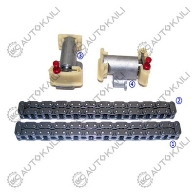 Bộ sợi dây chuyền thời gian nhựa PA66 / PA46 cho LR3 V8 GAS Benz 4.4L 05-09