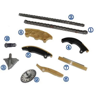 Bộ xích cam nhựa PA66 / PA46 cho Ranger Rover Evoque Xăng PT204 2.0T 17-18