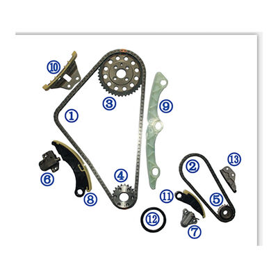 Nhựa PA66 / PA46 Timing Chain Kit cho MAZDA 3 Sky Active Diesel 2.2L 13-16