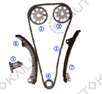 Bộ chuỗi thời gian cho TOYOTA 1ZZ-FE 2.0L Celica/Corolla 00-08 13506-22030 130L