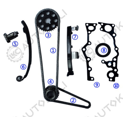 Bộ chuỗi thời gian cho TOYOTA 2TZ-FE 2.4L EMINA/ESTIMA/PREVIA/LUCIDA DOHC 16V 94-99 13506-75010 102L