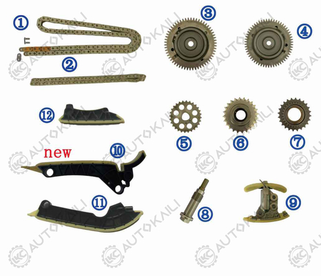 Bộ chuỗi thời gian cho BENZ E-CLASS 2.0L OM654 DIESE 10-17 A0019930576 102L