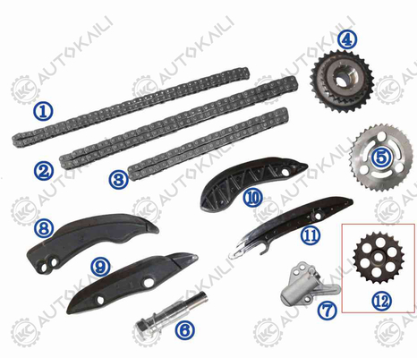 Bộ chuỗi thời gian cho BMW 325d/330d 430d/435d 530d/535d/525d 640d 730d/740d/750d 3.0L N57 07-16 11318572503 86L