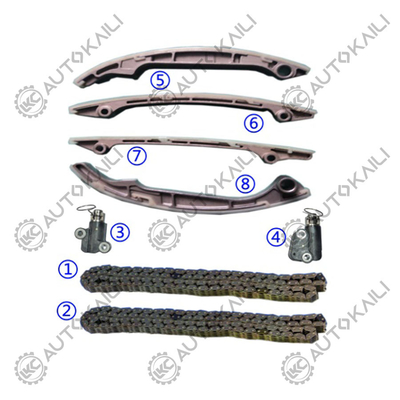 Bộ chuỗi thời gian cho Nissan Titan VK56DE V8 5.6L 5552cc 04-10 Armada VK56DE V8 5.6L 5552cc 05-10 Pathfinder VK56DE V8 5.6L 5552cc 08-10