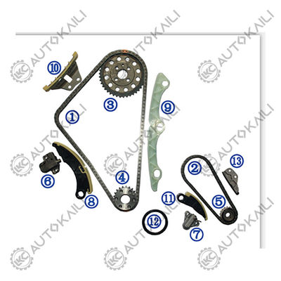 Plastic PA66 / PA46 Timing Chain Kit For FORD TRANSIT BUS TDCI Diesel R2AA 2.2T 11-14