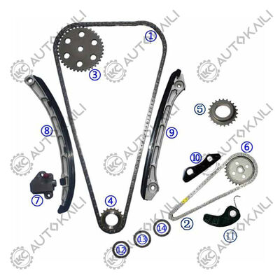 Bộ sợi dây chuyền thời gian cho MAZDA 3 xăng LF5H / LF5W 2.0L 08-14