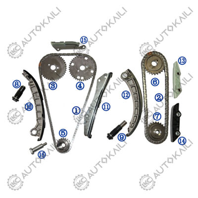 Bộ xích thời gian bằng nhựa PA66 / PA46 cho MITSUBISHI EURO V FUSO Xăng 4P10 3.0L 11-