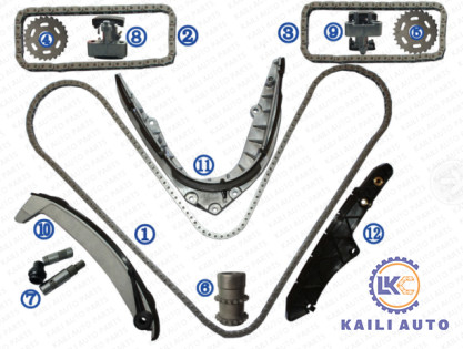 740IL 528i 540i M5 Z8 X5 Thay thế chuỗi thời gian BMW V8 GAS DOHC 4398CC 11311741746