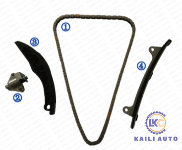 Bộ xích định thời động cơ KIA HYUNDAI G3LA 24321-04000 122L 24410-04000