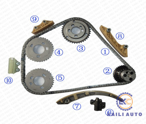 Bộ xích thời gian cho FORD V TRANSIT Bus TRANSIT Nền tảng / Khung gầm TRANSIT Van 1102609 2 * 132L 1102690