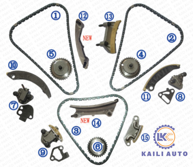 Bộ xích thời gian GM CHEVROLET Camaro 12633452 LY7 LFX LLT 114L 12609259