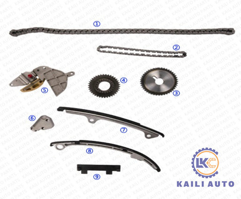Bộ xích thời gian cho NISSAN ALTIMA X-TRAIL PRIMERA (P12) X-TRAIL (T30) 1998CC Động cơ QR20DE 13028-6N201 9 * 164L