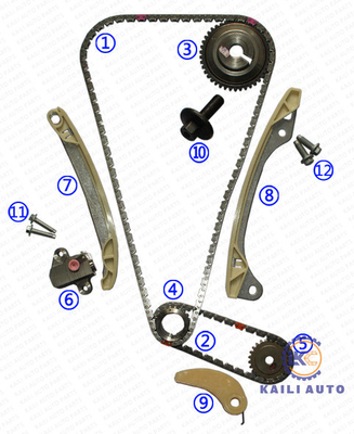 Chuỗi thời gian động cơ 1.5L 1.5T HR15DE NISSAN SUNNY TIIDA LIVINA JUKE 13028-3AA0A 152L 13070-ED50B