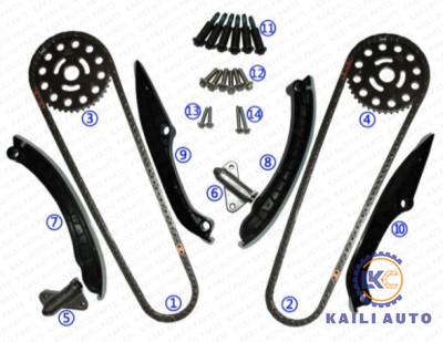 Bộ xích hẹn giờ NISSAN NAVARA PICK UP 06CT.K-1-114L 06CT.K-1-114L