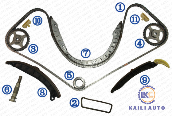 Bộ xích thời gian cho PORSCHE Panamera Hatchback Cayenne 955 94810516910 2 * 266L 94810518011